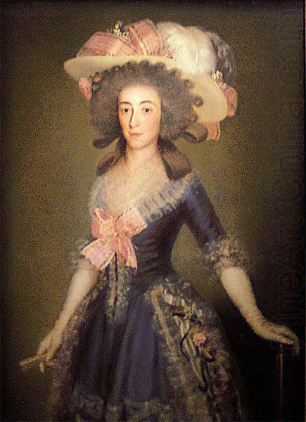Francisco de Goya Maria Josefa de la Soledad, Countess of Benavente, Duchess of Osuna china oil painting image